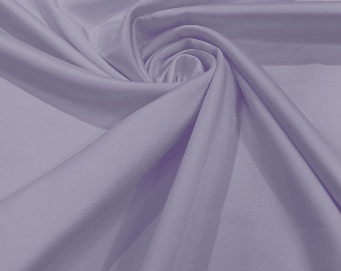 Lilac - Matte L'Amour Satin (Peau de Soie) Duchess Fabric Bridesmaid Dress 58"-60" Wide/Costume/wedding.