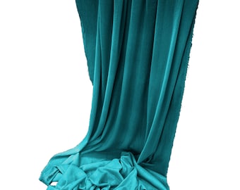 Teal - Cotton Gauze Sheer Table Runner for Wedding, Decorations for Birthday Parties, Banquets, Engagements.