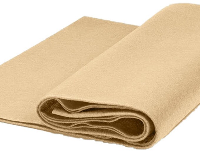 Acrylic Craft Felt Fabric by The Yard 72" Wide - Champagne
