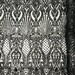 Damask Shiny Sequin Shell Design On a 4 Way Stretch Mesh Fabric -Prom-Sold By The Yard. Red main image 1