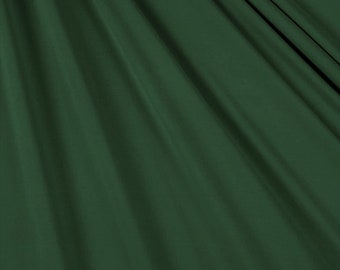 Hunter Green 59/60" Wide 100% Polyester Wrinkle Free Stretch Double Knit Scuba Fabric Sold By The Yard.