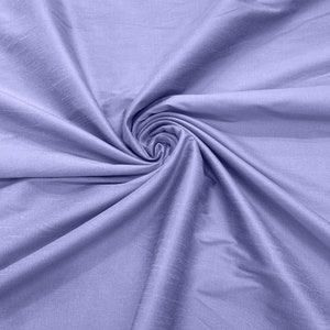 Tessuto di seta finta Dupioni poliestere lavanda / 55&quot; di larghezza/tessuto da sposa/arredamento per la casa.