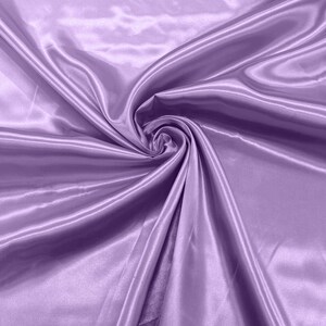 Lavender Stretch Charmeuse Fabric main image 1