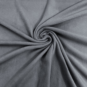 Brushed Anti-Pill Fleece - Smoke Brushed Anti-Pill Fleece - Smoke