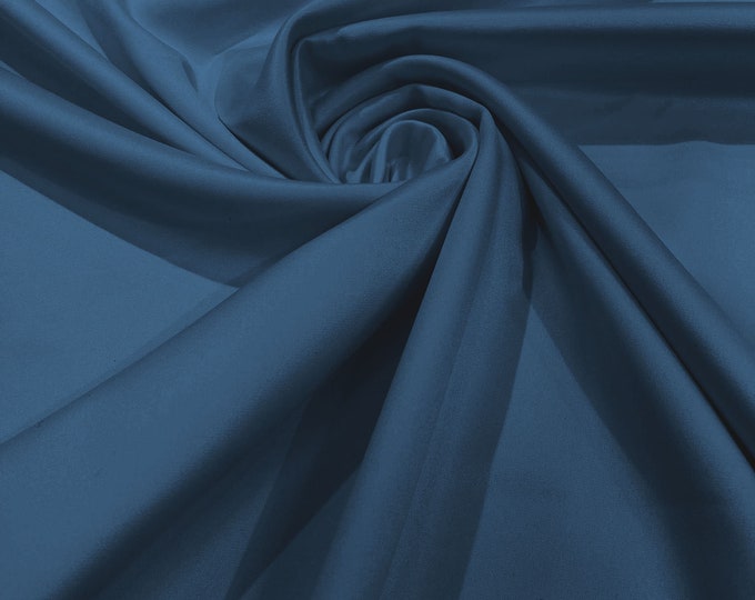 Seafoam - Matte L'Amour Satin (Peau de Soie) Duchess Fabric Bridesmaid Dress 58"-60" Wide/Costume/wedding.