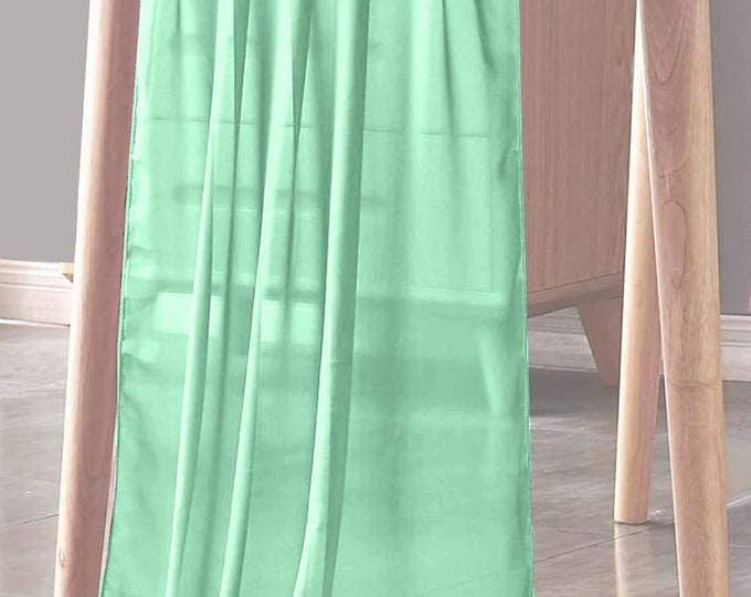 Mint - Chiffon Sheer Table Runner for Wedding, Decorations for Birthday Parties, Banquets, Engagements.