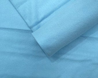 Light Blue Acrylic Craft Felt Fabric by The Yard 72" Wide.