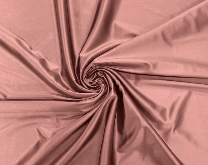 Zephyr - Luxury Shiny Satin Stretch Spandex Fabric / Prom / Wedding / Cosplays.