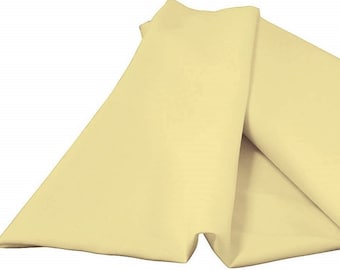 Banana Yellow Green 60" Wide 100% Polyester Spun Poplin Fabric Sold By The Yard.