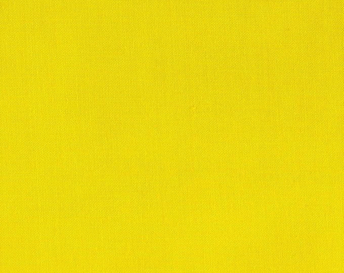 Yellow 58-59" Wide Premium Light Weight Poly Cotton Blend Broadcloth Fabric Sold By The Yard.