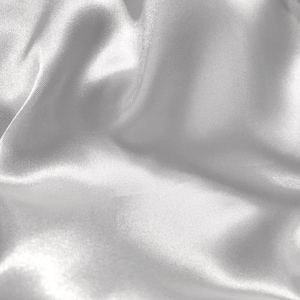 White 58-59&quot; Wide - 96 percent Polyester, 4% Spandex Light Weight Silky Stretch Charmeuse Satin Fabric by The Yard.