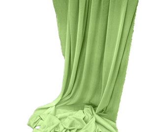 Apple Green - Cotton Gauze Sheer Table Runner for Wedding, Decorations for Birthday Parties, Banquets, Engagements.