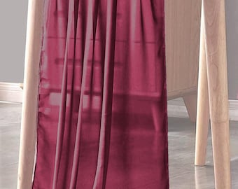 Magenta - Chiffon Sheer Table Runner for Wedding, Decorations for Birthday Parties, Banquets, Engagements.