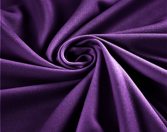 Violet Stretch Techno Crepe Scuba Double Knit Fabric|58" Wide| Apparel| Dresses.