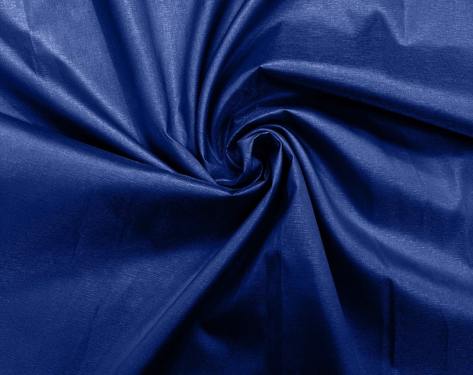 Royal Blue Quinceañera Crystal Taffeta Stiff And Shiny Fabric/Apparel/Costume/Dress/Cosplay/Wedding