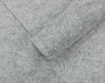 Heather Grey Acrylic Craft Felt Fabric by The Yard 72" Wide.