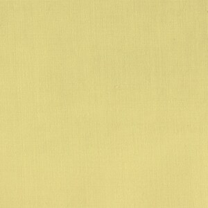 Light Yellow 58-59&quot; Wide Premium Light Weight Poly Cotton Blend Broadcloth Fabric Sold By The Yard.