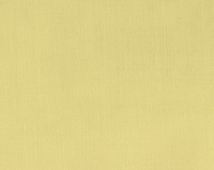 Light Yellow 58-59" Wide Premium Light Weight Poly Cotton Blend Broadcloth Fabric Sold By The Yard.