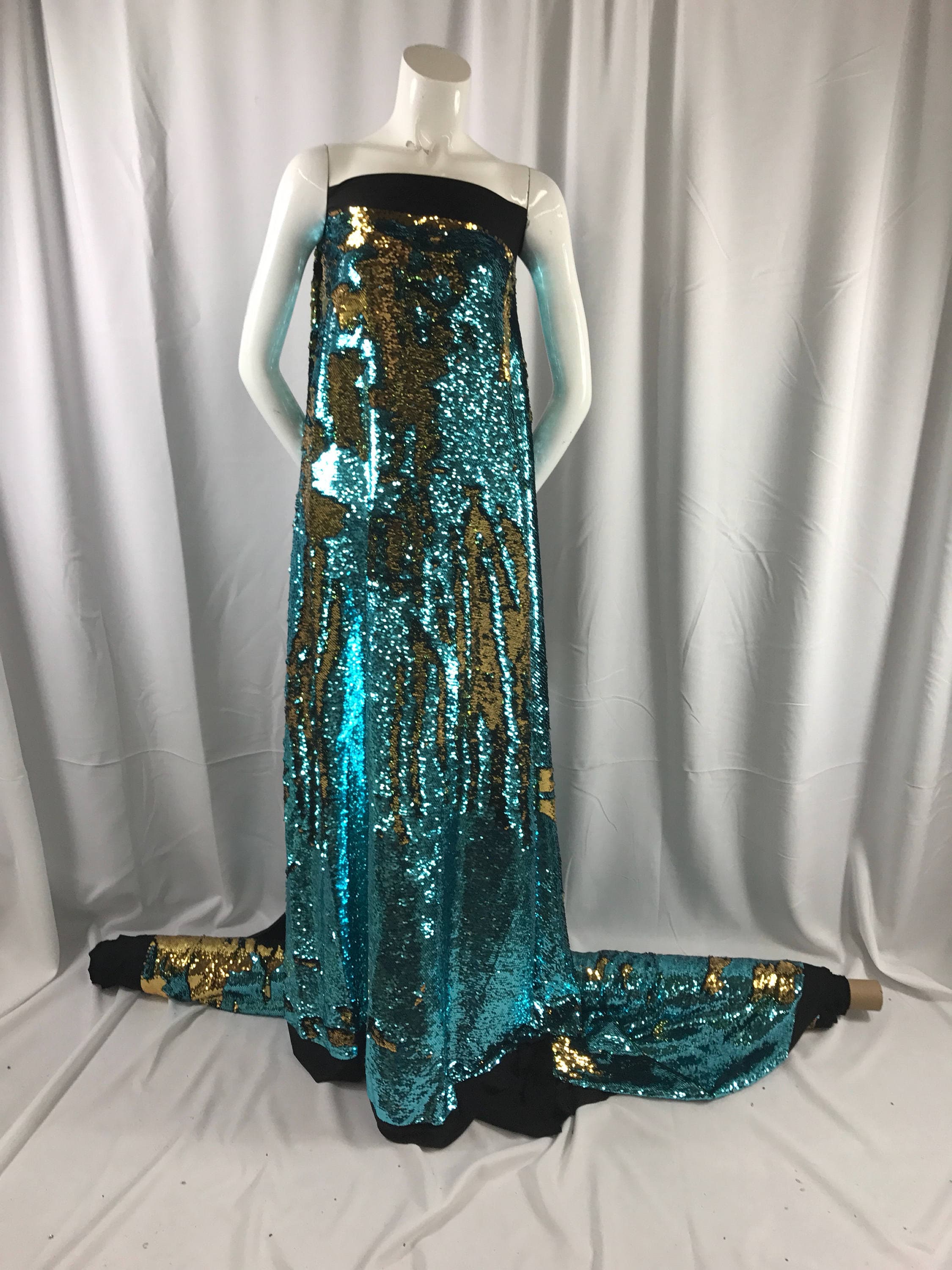 2 tone cheap sequin dress