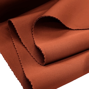 Rust Neoprene Scuba Super Techno Fabric-2mm Thick-Solid Colors Collection-Sold by the Yard.