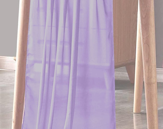 Lavender - Chiffon Sheer Table Runner for Wedding, Decorations for Birthday Parties, Banquets, Engagements.