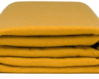 Acrylic Craft Felt Fabric by The Yard 72" Wide - Antique Gold