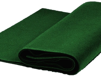 Acrylic Craft Felt Fabric by The Yard 72" Wide - Emerald Green