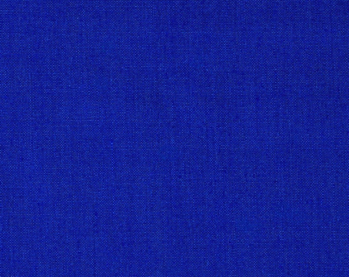 Ocean Blue 58-59" Wide Premium Light Weight Poly Cotton Blend Broadcloth Fabric Sold By The Yard.