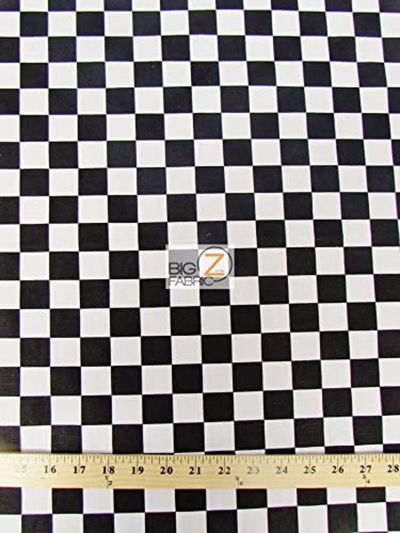 Black Check Poly Cotton Fabric, Multicolour At ₹ 32/meter In - Foto 3