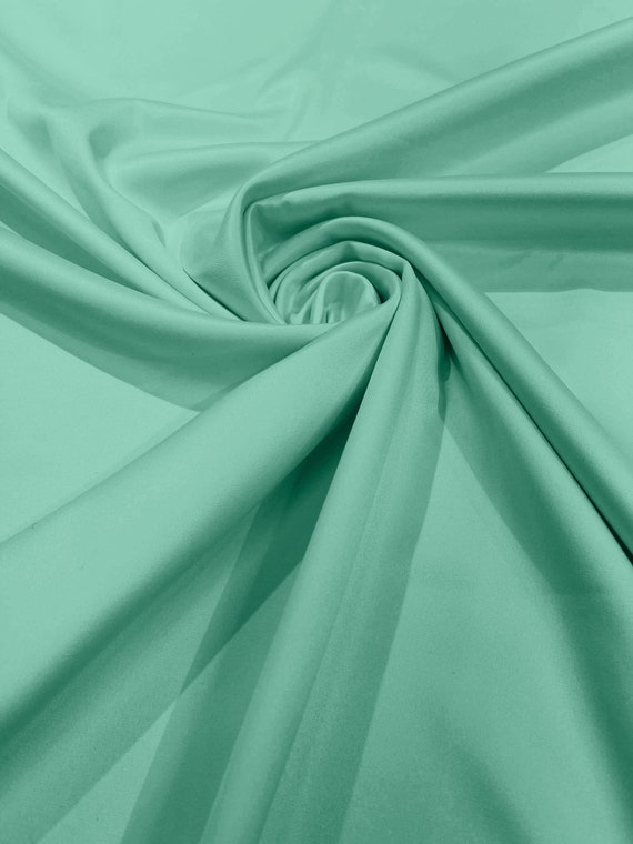 Ice Mint Green - Matte L'amour Satin (peau De Soie) Duchess Fabric Bridesmaid  Dress 58"-60" Wide/costume/wedding. - Etsy