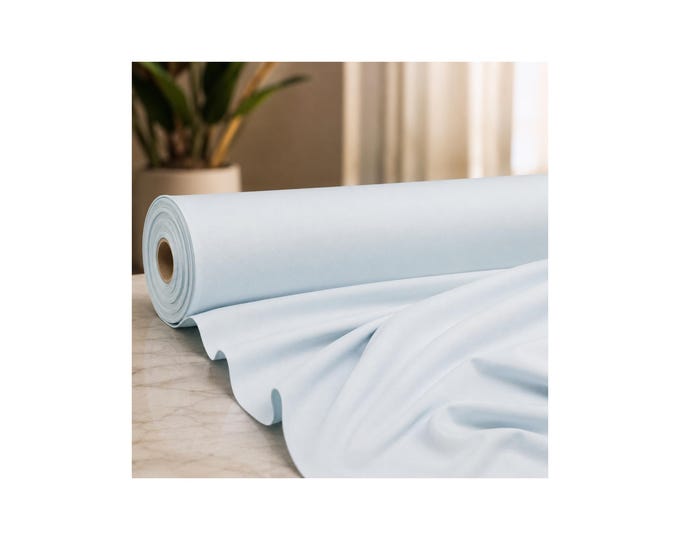 Powder Blue ITY 2 Way Stretch Spandex Knit Fabric| 58" Wide| Nightgown| sewing project