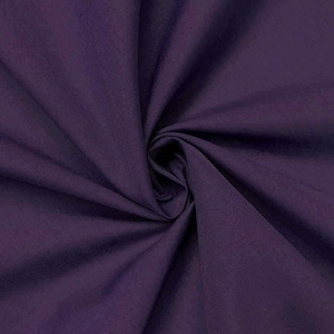 Plum 58-59&quot; Wide Premium Light Weight Poly Cotton Blend Broadcloth Fabric Sold By The Yard.
