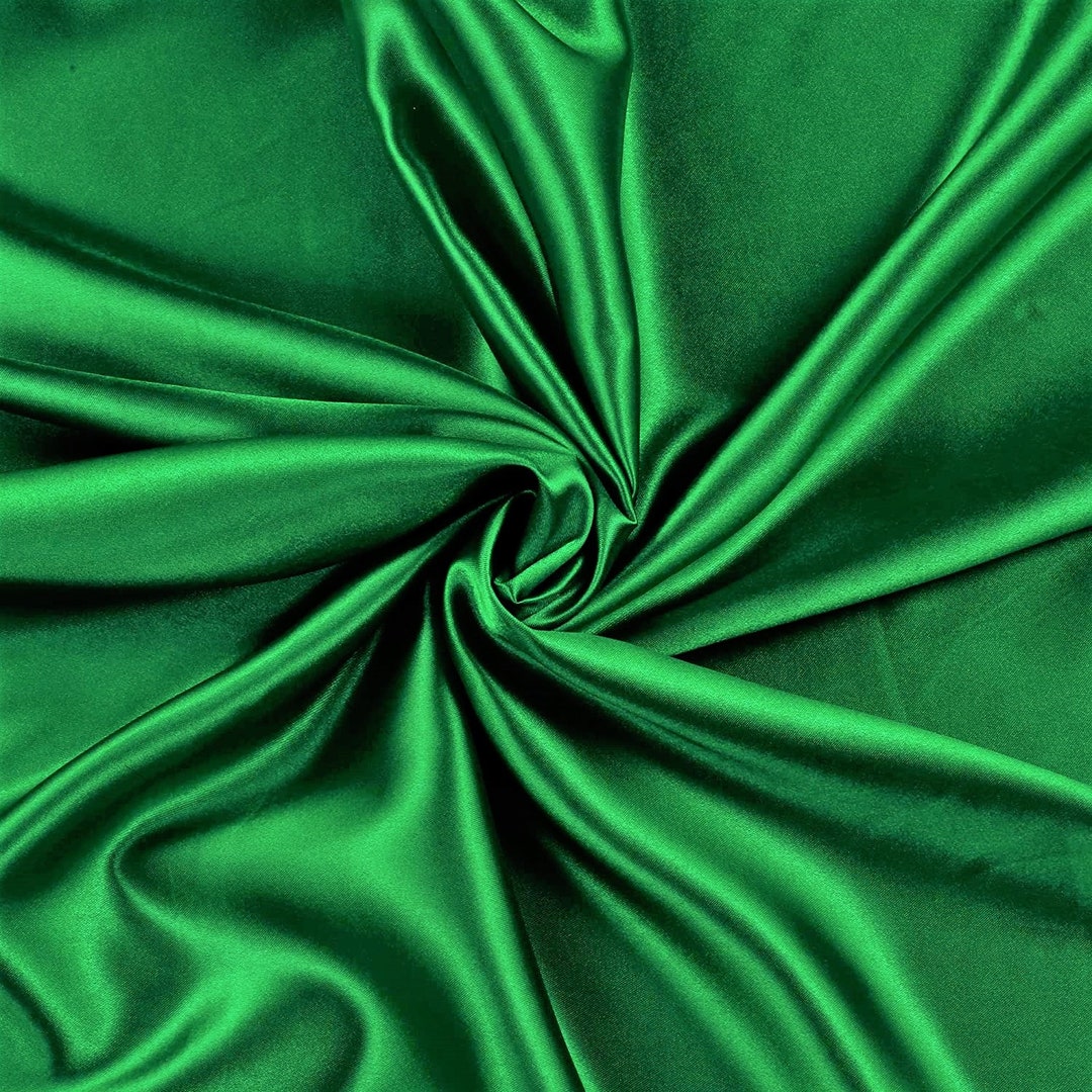 kelly green satin shoes