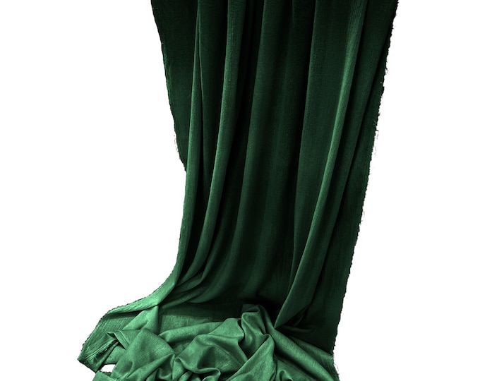 Hunter Green - Cotton Gauze Sheer Table Runner for Wedding, Decorations for Birthday Parties, Banquets, Engagements.