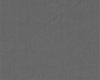 Gray 58-59" Wide Premium Light Weight Poly Cotton Blend Broadcloth Fabric Sold By The Yard.