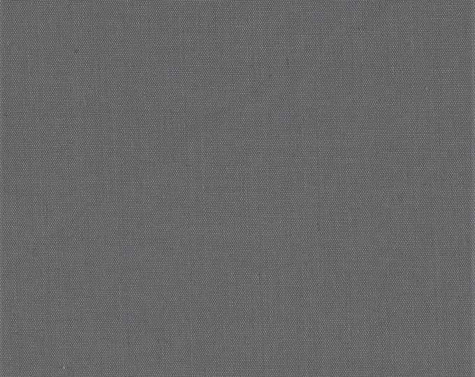 Gray 58-59" Wide Premium Light Weight Poly Cotton Blend Broadcloth Fabric Sold By The Yard.