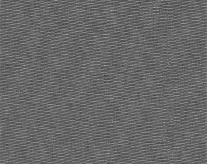 Gray 58-59" Wide Premium Light Weight Poly Cotton Blend Broadcloth Fabric Sold By The Yard.