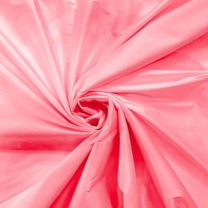 Blush Pink 100% Polyester Imitation Silk Taffeta Fabric 55 Wide/costume/ dress/cosplay/wedding. 