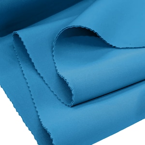 Turquoise 58/60&quot; Wide 90% Polyester / 10 percent Spandex Neoprene Scuba Fabric Sold By The Yard.