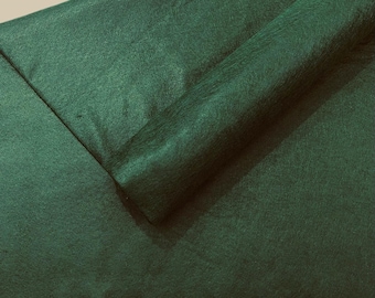 Deep Hunter Green Acrylic Craft Felt Fabric by The Yard 72" Wide.
