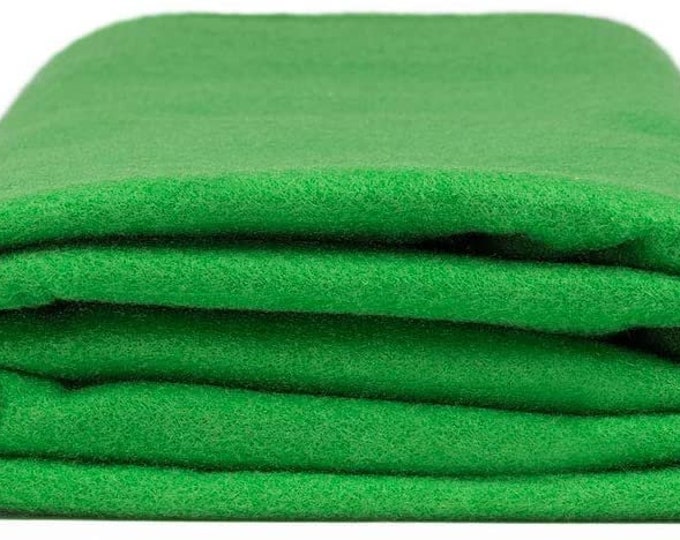 Acrylic Craft Felt Fabric by The Yard 72" Wide - Apple Green