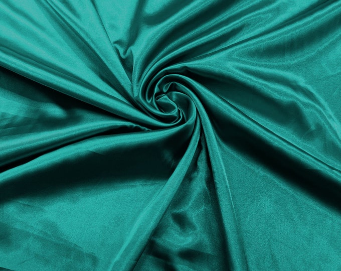 Pucci Jade Light Weight Silky Stretch Charmeuse Satin Fabric/60" Wide/Cosplay.