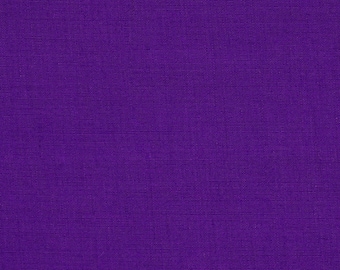 Purple 58-59" Wide Premium Light Weight Poly Cotton Blend Broadcloth Fabric Sold By The Yard.