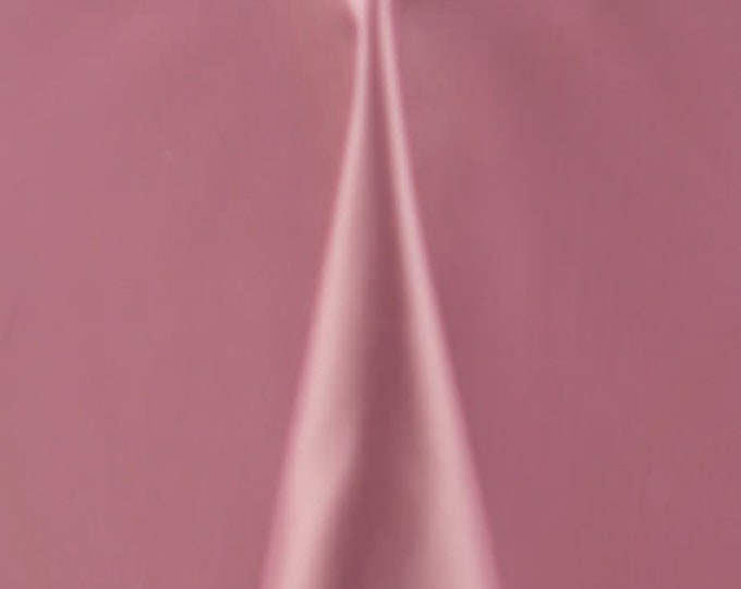 Mauve Matte Satin (Peau de Soie) Duchess Fabric Bridesmaid Dress 58"-60" Wide Sold By The Yard.