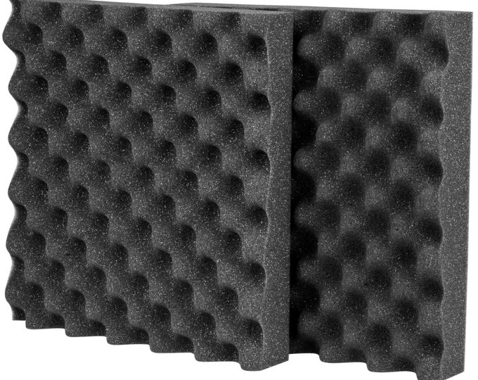 Acoustic Foam 1-1/2" x 12" x 12" 2 Pieces UL 94