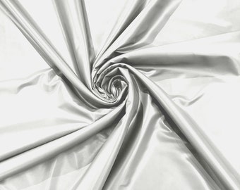 Spandex Matte PU Vinyl Fabric-56 Inches Wide-(Matte Latex Stretch) - Sold By The Yard - White