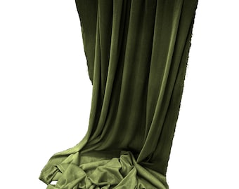 Olive Green - Cotton Gauze Sheer Table Runner for Wedding, Decorations for Birthday Parties, Banquets, Engagements.