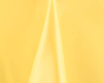Banana Yellow Matte (Peau de Soie) Duchess Satin 58" Wide Fabric.