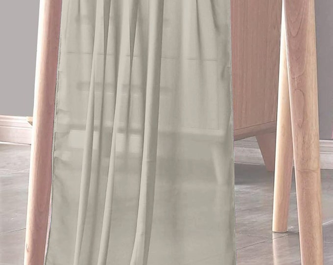 Silver - Chiffon Sheer Table Runner for Wedding, Decorations for Birthday Parties, Banquets, Engagements.