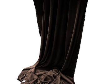 Brown - Cotton Gauze Sheer Table Runner for Wedding, Decorations for Birthday Parties, Banquets, Engagements.